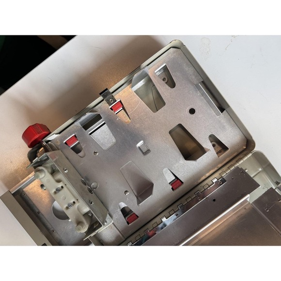 Vintage Addressograph Graphotype Metal Plate Embosser USA Manual Machine - Picture 9 of 10